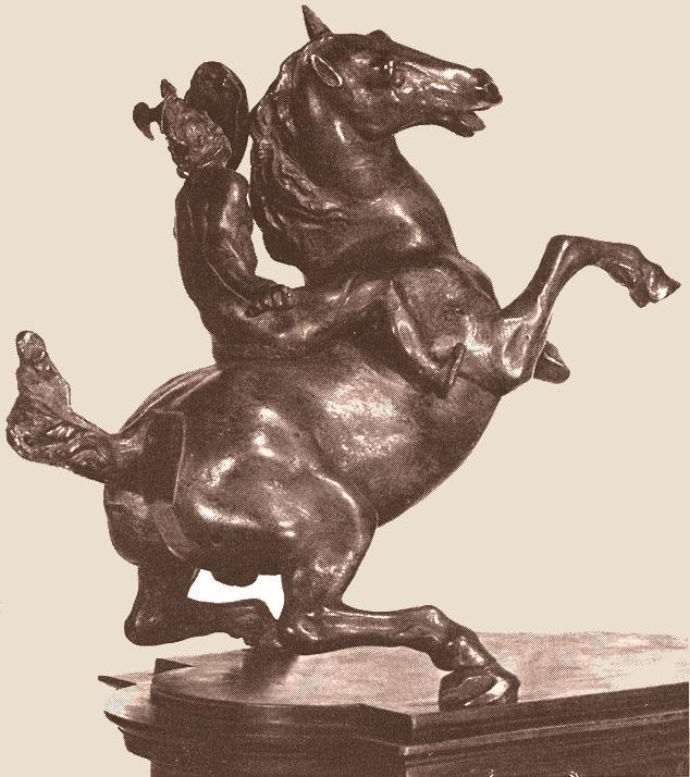 雕塑作品_骑马的雕像_equestrian statue-列奥纳多·达芬奇