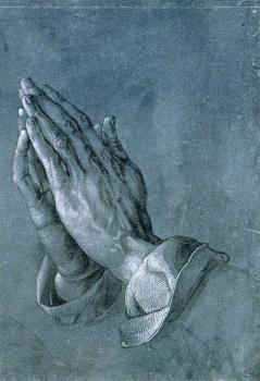 研究使徒的手(祈祷的手)_Study of an Apostle's Hands (Praying Hands)-阿尔布雷希特·丢勒